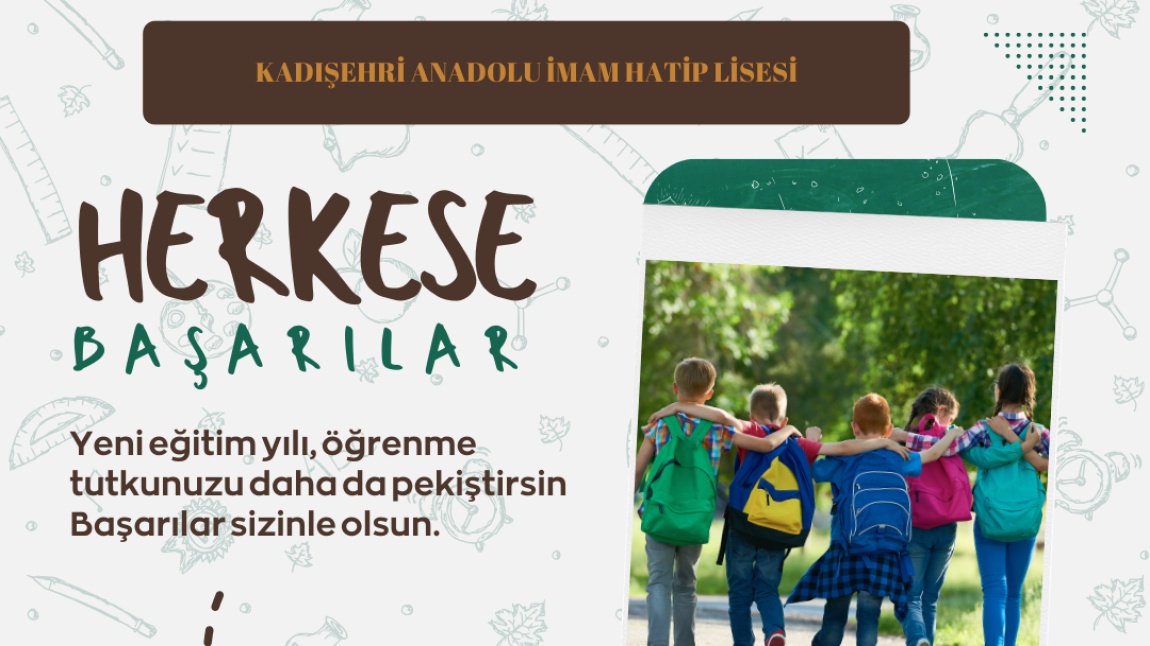 2024-2025 YENİ EĞİTİM-ÖĞRETİM YILI BAŞLADI 